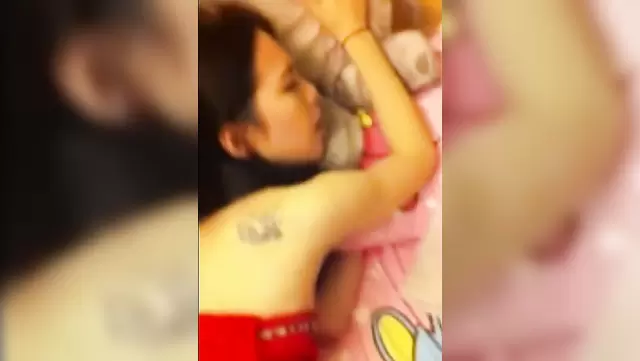Hairy Asian gets off on a hard cock